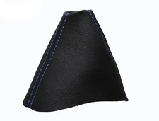 Hellblau Faden Echtleder Schaltmanschette Schaltsack Für FORD KUGA I 2008-2012