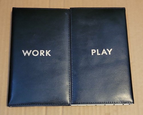 Kate Spade WORK PLAY Desktop Folio Weekly Calendar Planner Organizer Sticky Note