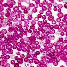 100 Escapement Jewels Bracelet Watch Hole Watchmaker Repair Lot Lab Created Ruby