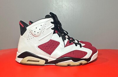 Size 11.5 - Air Jordan 6 Retro 2014 Carmine 823229808826| eBay