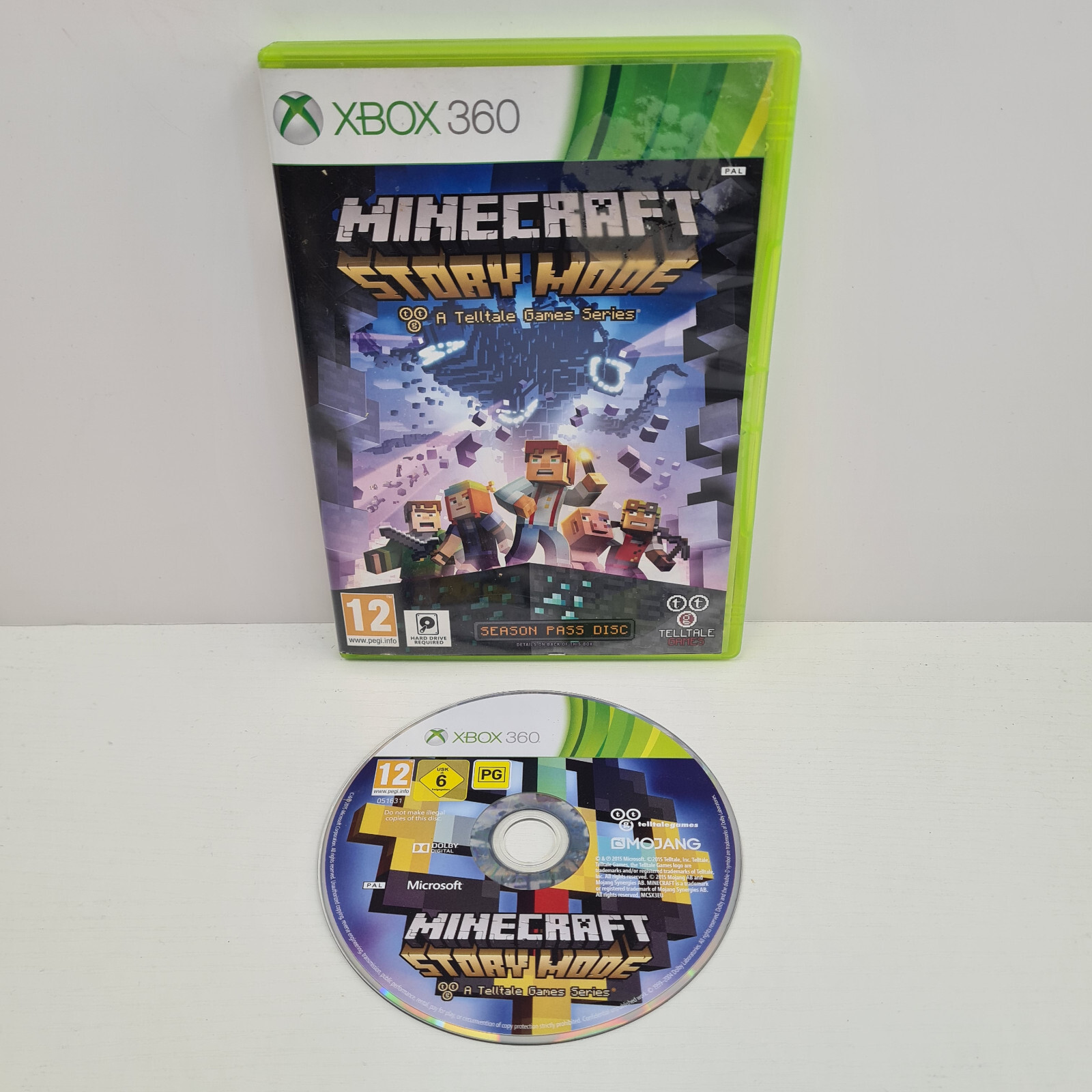 Minecraft Story Mode Microsoft Xbox 360