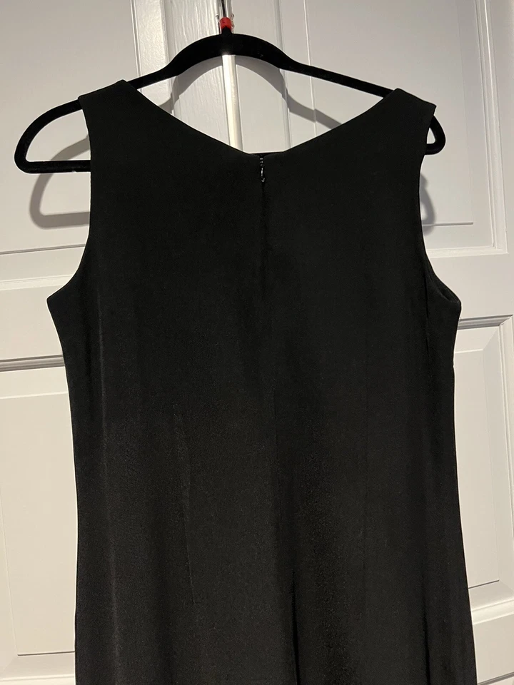 Apostrophe Women Black Cocktail Dress Size 12 - Image 4 of 4