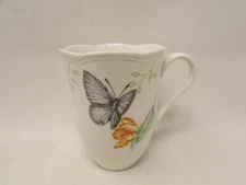 Butterfly Meadow by Lenox Mug Eastern Tailed Blue Butterflies Floral Accents b20