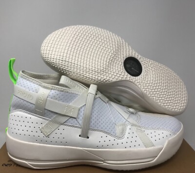 NIKE JORDAN PROTO-32.9 SAIL-WHITE-ELECTRIC GREEN SZ 10 [CN5747-100] 