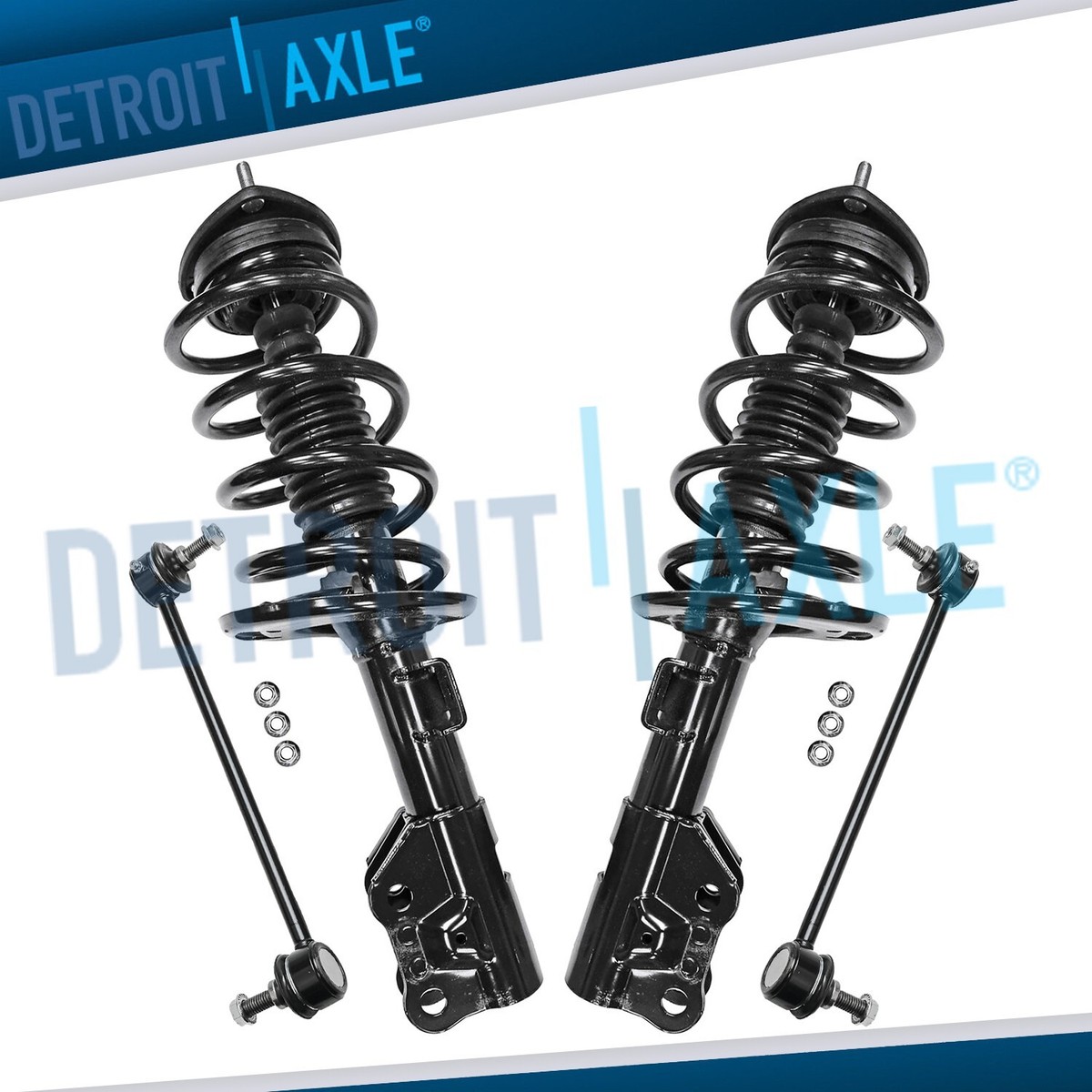 フロントフォーク　ダンパー　beta evo2t 2016 Front Struts Sway Bar Links for 2014 2015 2016 2017 Mazda 6 w