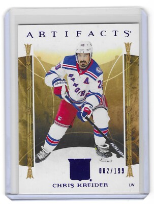 2022-23 Artifacts Hockey Royal Blue /199 Chris Kreider #122