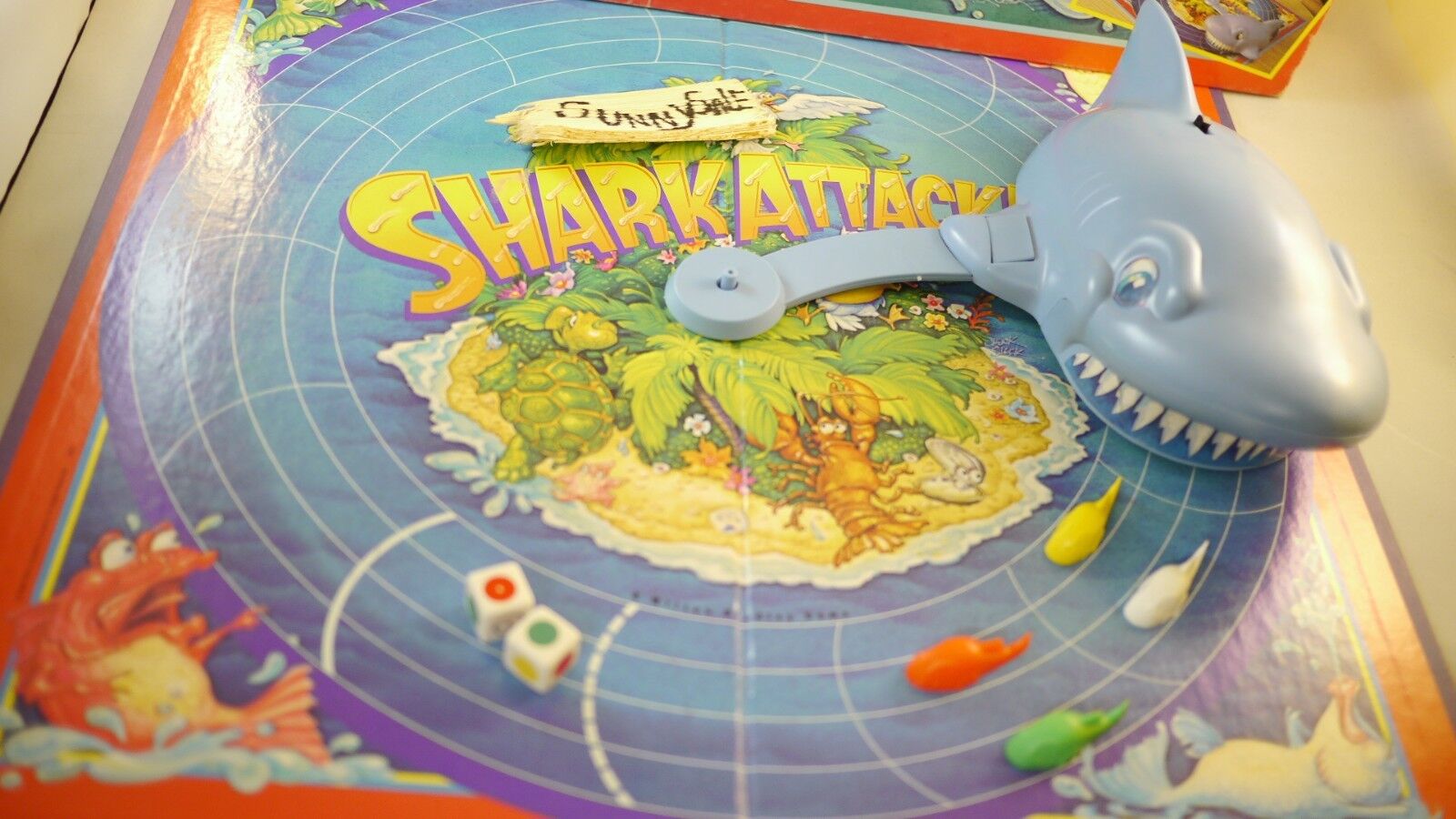 Ep. 179: Shark Attack! Board Game Review (Milton Bradley 1988) + How To  Play 