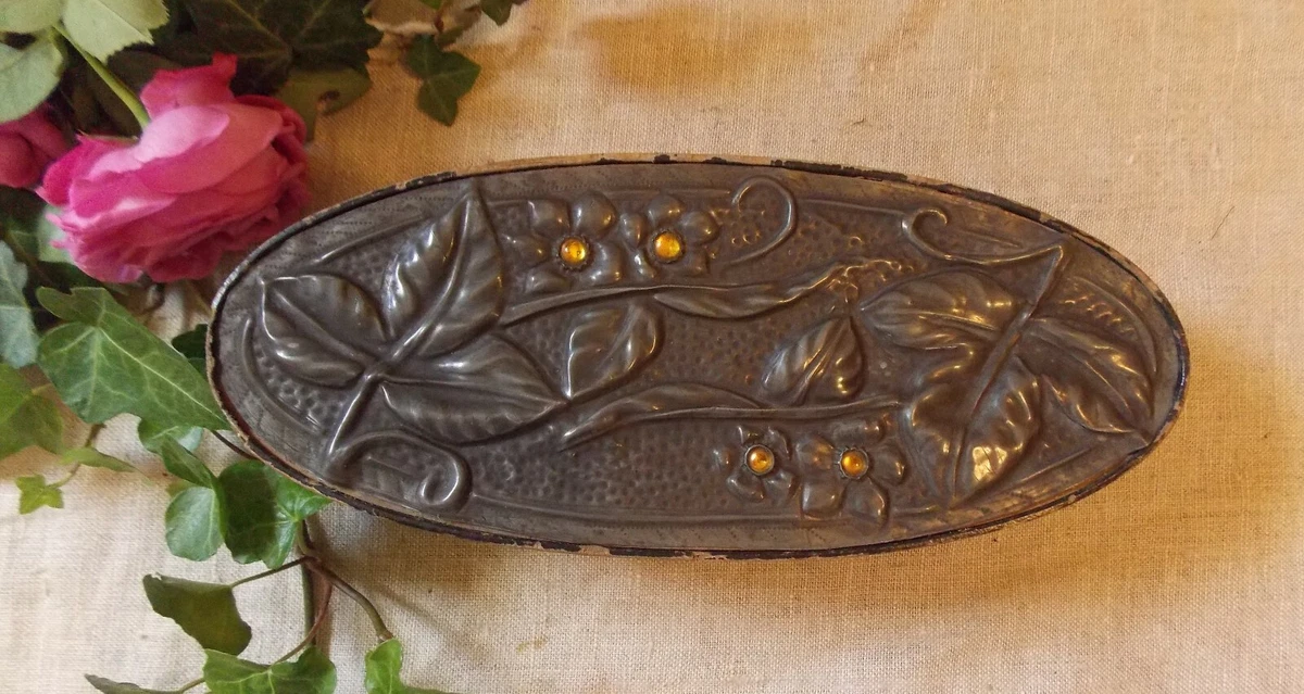 BOITE ETAIN Fleur RISPAL - Souvenirs d'Autrefois