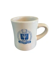 United States Navel War College Coffee Mug - Viribus Mari Diner Mug Heavy