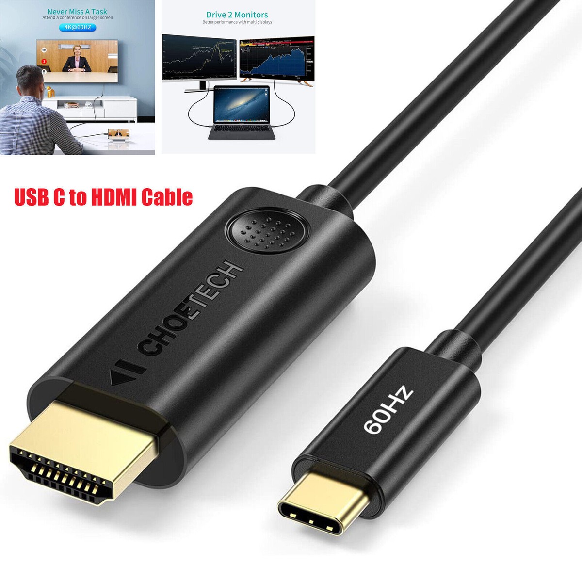 Cable Usb C Galaxy A11 Hdmi Hdmi Adapter Samsung A10s Compatible