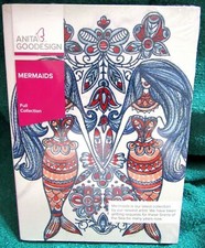 Anita Goodesign Machine Embroidery Design CD "Mermaids" 39 Designs