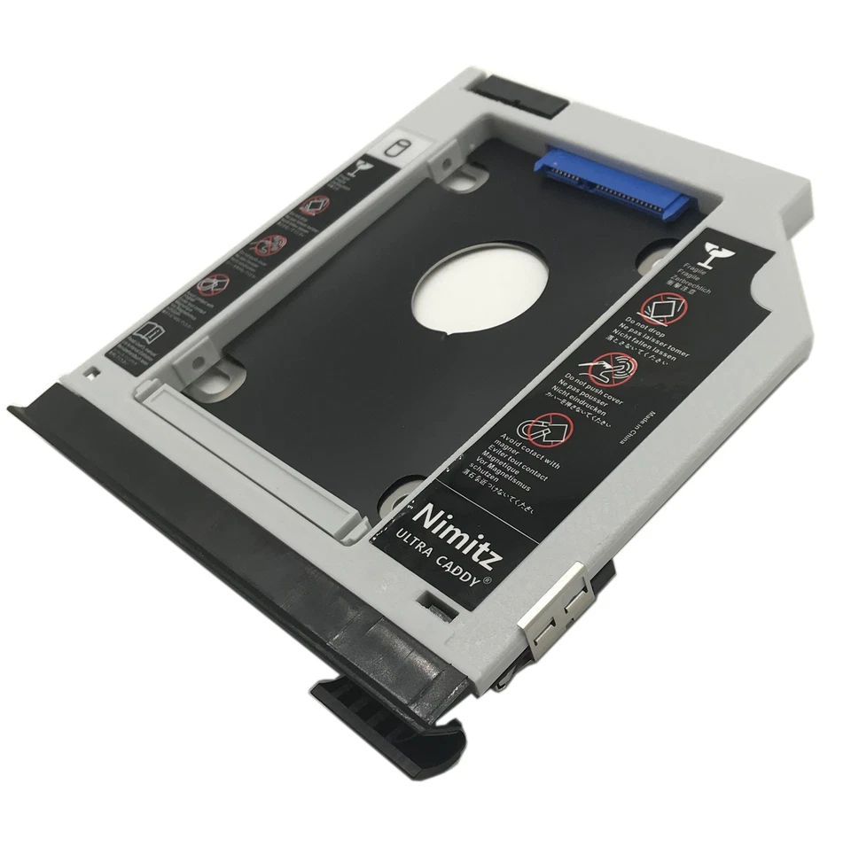 with ejector 2ND HARD DRIVE caddy for dell E6420 E6520 E6320 E6430 E6530 E6330 - Image 4 of 4