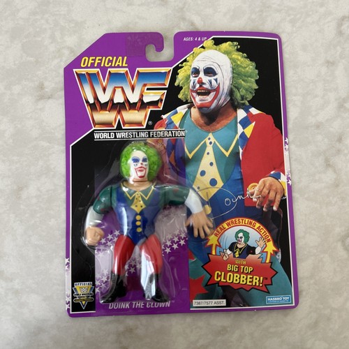 Official WWF Doink the Clown Mint On Original card...