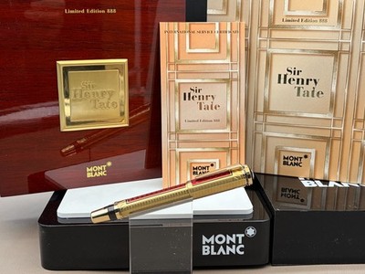 MONTBLANC Patron Of Art 888 Sir Henry Tate 2006 Full Set wie neu unbefüllt