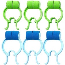 6Pcs Reusable Nose Stop Clips Nose Pincher for Home Use Assorted Color
