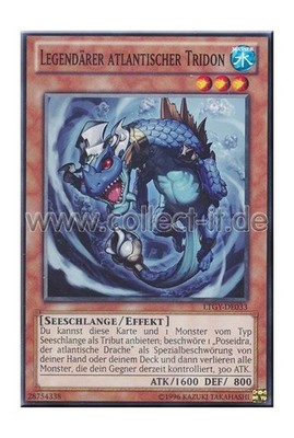 Yugioh LTGY-DE033 Legendärer atlantischer Tridon - unlimitiert