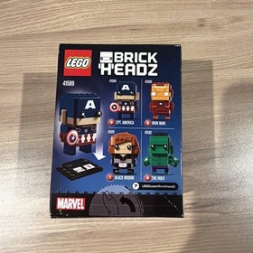 Lego 41589 41590 41591 Captain America Iron Man Black Widow NISB BrickHeadz