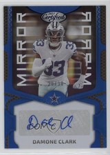 2023 Certified Mirror Signatures Blue 20/30 Damone Clark #MS94 Auto qf8