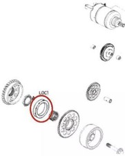 Dirt Racing One Way Starter Clutch Bearing KTM SX-F 450 XC-F 450 XCF Honda CRF25