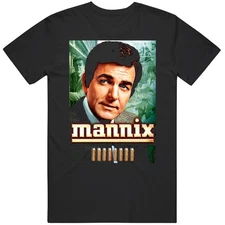 Mannix 70s Tv Retro Mike Connors Joseph Campanella Vintage Unisex Classic T Shir