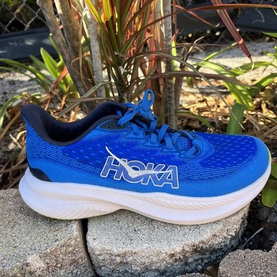 Hoka One One Mach 6 Virtual Blue Men's Size 8 D Shoes Running Jogging Sneaker
