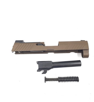 Sig Sauer P320 M18 9mm, pistol parts, slide, barrel, and recoil spring