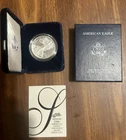 2006 W American Eagle One Ounce Silver Proof Coin With Original Box & COA
