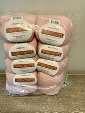 New 10 Balls Valley Yarns Deerfield Baby Alpaca Silk 50g/109 Yds Pink