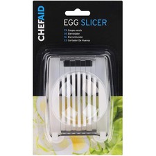 ChefAid Stainless Steel Egg Slicer for Perfect Even Slices Every Times