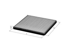 Innenraumfilter KNECHT LA 143 Partikelfilter für OPEL SUZUKI AGILA WAGON IGNIS 2