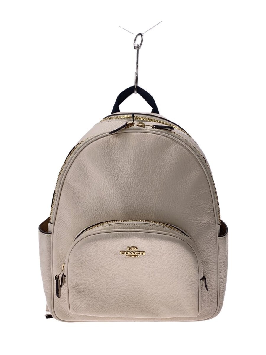 COACH Tangerine Pebbled Leather IVO 5666 Backpack Coat Style  