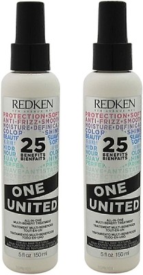 Redken One United All-In-One Multi-Benefit Treatment 5 oz. 2 Pack 100% Authentic