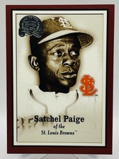 2000 Fleer Greats of The Game Satchel Paige #4 ST Louis Browns