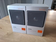 AIWA SC-A1Y Acoustic Suspension Speaker System Power Booster Vintage 