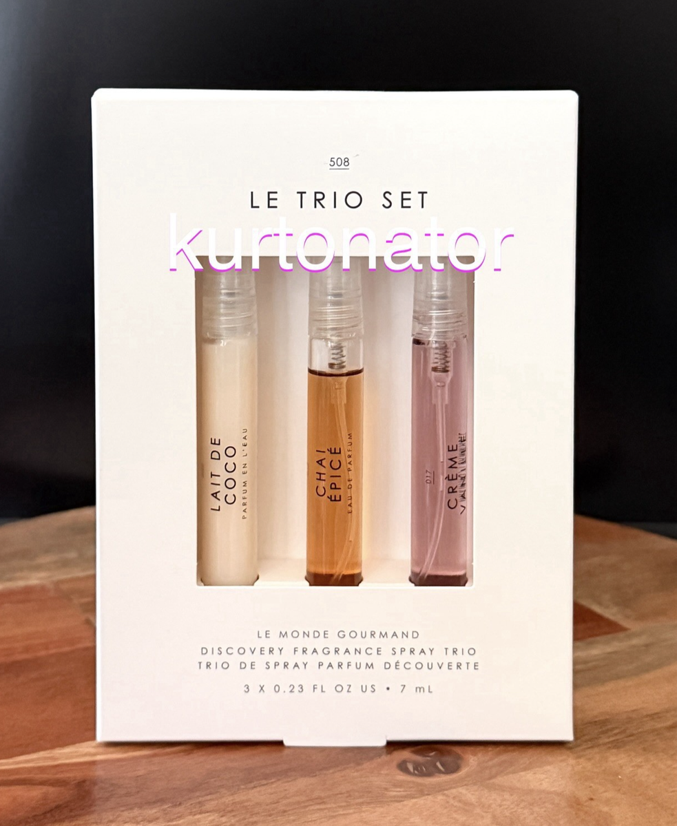 Le Monde Gourmand Le Trio Set Discovery Travel Spray 7 ml Coco