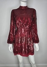 RIXO Samantha Sequined Mini Dress Size XXS | UK 6 | EU 34 | US 2