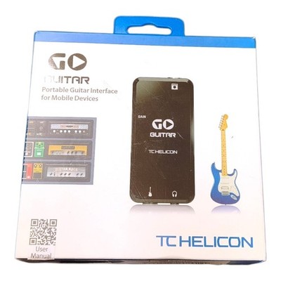 TC Helicon Go Gitarre tragbares mobiles Gitarreninterface iOS Android 3,5 mm TRRS