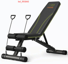 Adjustable Weight Bench for Home Gym,Foldable 700LBS Workout Bench with 9 Backre