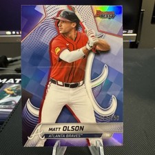 2025 Bowman Best Baseball Matt Olson #20  REFRACTOR /250 Braves