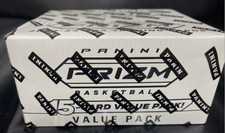 2023-24 Panini Prizm NBA Basketball Factory Sealed Value Cello Box 12 Packs