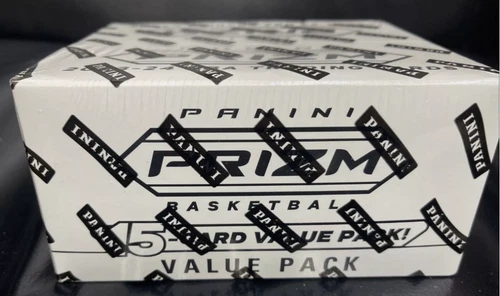 2023-24 Panini Prizm NBA Basketball Factory Sealed Value Cello Box 12 Packs