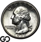 1936 Washington Quarter, Gem BU++