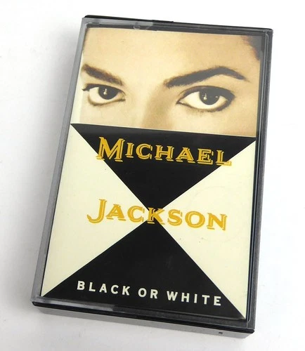 Musikkassette -  MICHAEL JACKSON - Black or White - Tape MC