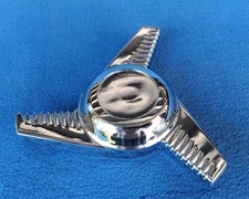 Chrome Knock-off Spinner Gas Cap Topper Model T Speedster Race Car Hot Rat Rod Chrome Knock-off Spinner Gas Cap Topper Model T Speedster Race Car Hot Rat Rod