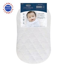 Breathable Mesh BassiNest Pad 100 Washable Cover Hypoallergenic Non Toxic HALO