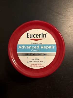 Eucerin Advanced Repair Body Cream for Dry Skin, 12 oz Jar
