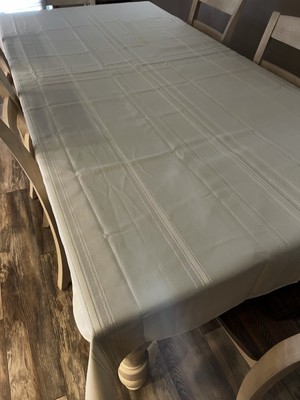 Visa By Milliken 60 x102  Light Caramel Tablecloth Rectangle Oblong.