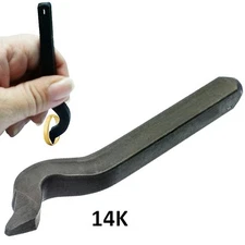 14K Gold Marking Stamp Bent Ring Inside Jewelry Marking Metal Steel Made