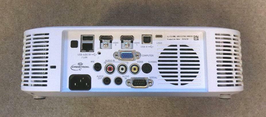 Casio XJ-F210WN 3,500 Lumens WXGA Projector Japan body white Casio XJ-F210WN 3,500 Lumens WXGA Projector Japan body white