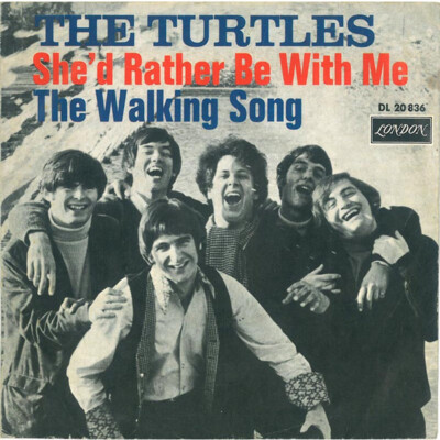 The Turtles - She'd Rather Be With Me (Vinyl 7'' - 1967 - DE - Original)
